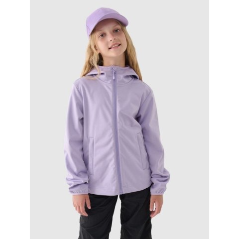 Kurtka softshell wiatroodporna membrana neodry 5000 dziewczęca 4F Junior 4FJWAW24TSOFF261-51S 4f