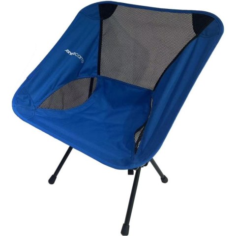 FOTEL TURYSTYCZNO PLAŻOWY 58x52x64CM NIEBIESKI Enero Camp