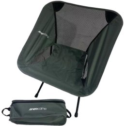 FOTEL TURYSTYCZNO PLAŻOWY 58x52x64CM SZARY Enero Camp
