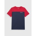T-shirt regular z nadrukiem męski 4F 4FRAW25TTSHM3292-31S 4f