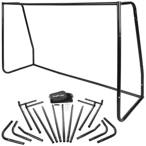 BRAMKA DO PIŁKI NOŻNEJ Z SIATKĄ 180x120x60CM ENERO PRO Enero