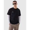 T-shirt oversize gładki uniseks 4F 4FRAW24TTSHU2672-20S 4f