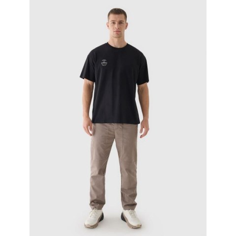 T-shirt oversize gładki uniseks 4F 4FRAW24TTSHU2672-20S 4f