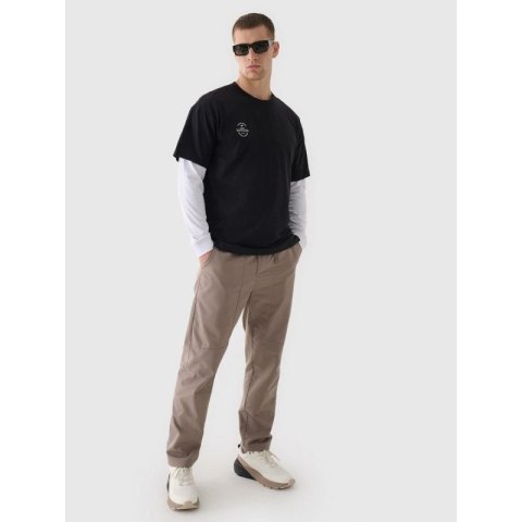 T-shirt oversize gładki uniseks 4F 4FRAW24TTSHU2672-20S 4f