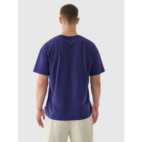 T-shirt oversize gładki uniseks 4F 4FRAW24TTSHU2672-31S 4f
