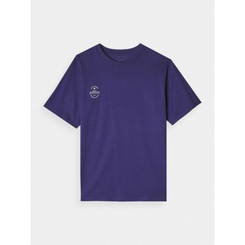 T-shirt oversize gładki uniseks 4F 4FRAW24TTSHU2672-31S 4f