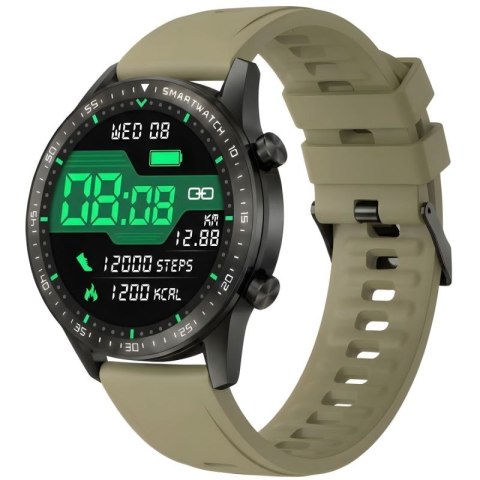 Smartwatch Gravity Czarny 2 Paski GT10-2 Gravity