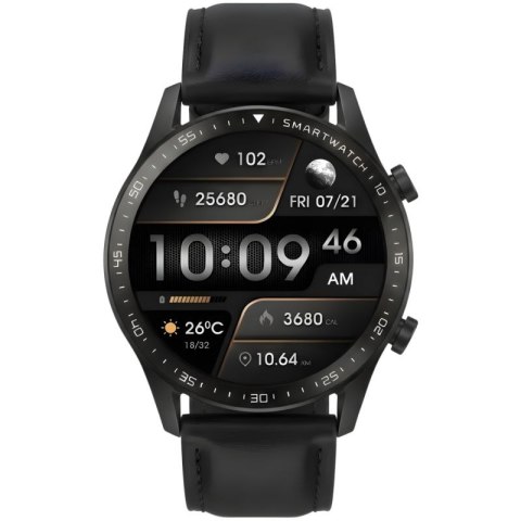 Smartwatch Gravity Czarny 2 Paski GT10-2 Gravity