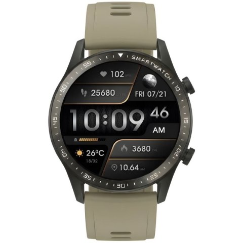 Smartwatch Gravity Czarny 2 Paski GT10-2 Gravity