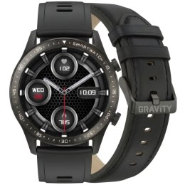 Smartwatch Gravity Czarny 2 Paski GT10-3 Gravity