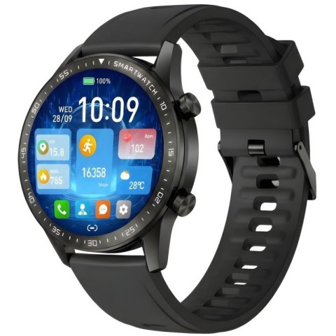 Smartwatch Gravity Czarny 2 Paski GT10-3 Gravity