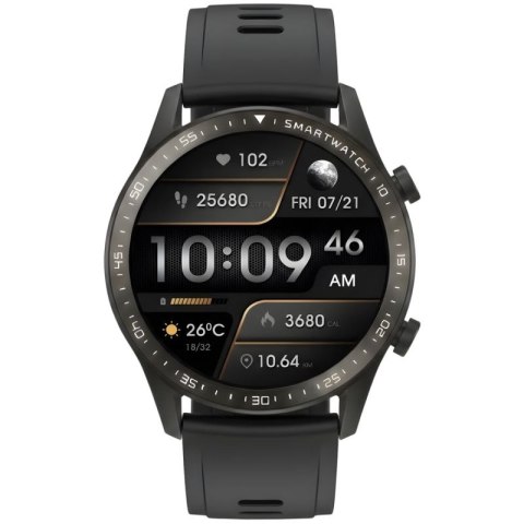 Smartwatch Gravity Czarny 2 Paski GT10-3 Gravity