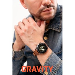 Smartwatch Gravity Czarny 2 Paski GT10-4 Gravity
