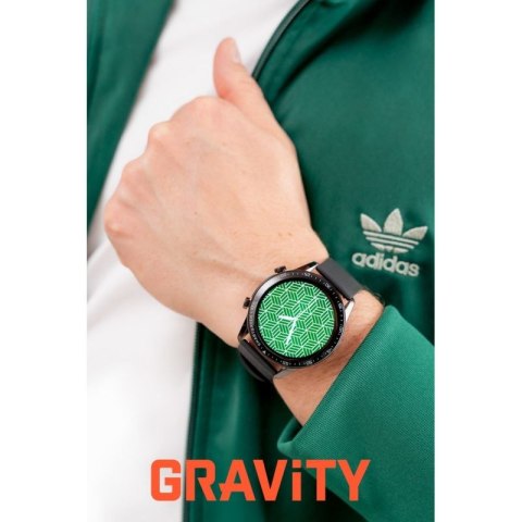 Smartwatch Gravity Czarny 2 Paski GT10-4 Gravity