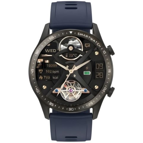 Smartwatch Gravity Czarny 2 Paski GT10-5 Gravity