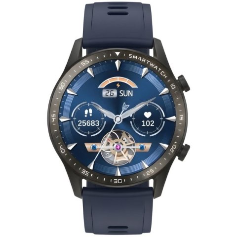 Smartwatch Gravity Czarny 2 Paski GT10-5 Gravity