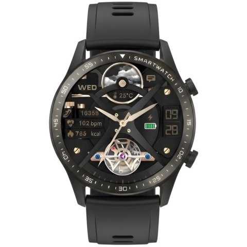 Smartwatch Gravity Czarny Bransoleta i Pasek GT10-1 Gravity