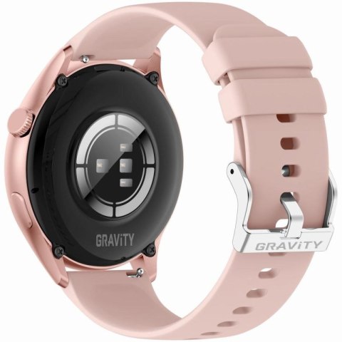 Smartwatch Gravity Różowe Złoto Pasek + Bransoleta GT11-5 Gravity
