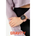 Smartwatch Gravity Różowe Złoto Pasek + Bransoleta GT11-5 Gravity
