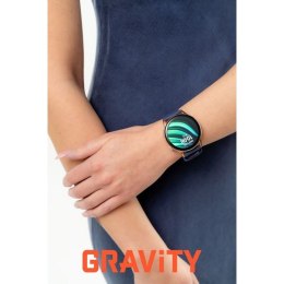 Smartwatch Gravity Różowe Złoto Pasek + Bransoleta GT11-6 Gravity
