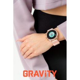 Smartwatch Gravity Różowe Złoto Pasek i Bransoleta GT5-5 Gravity