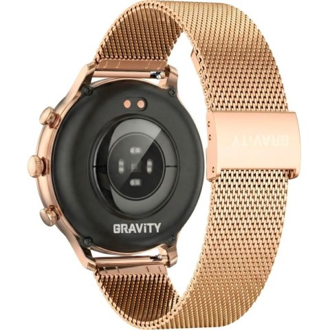 Smartwatch Gravity Różowe Złoto Pasek i Bransoleta GT5-5 Gravity