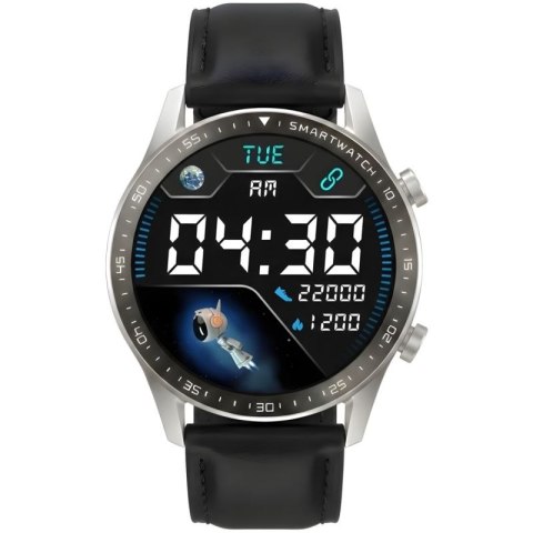 Smartwatch Gravity Srebrny 2 Paski GT10-7 Gravity