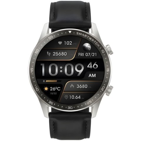 Smartwatch Gravity Srebrny 2 Paski GT10-7 Gravity