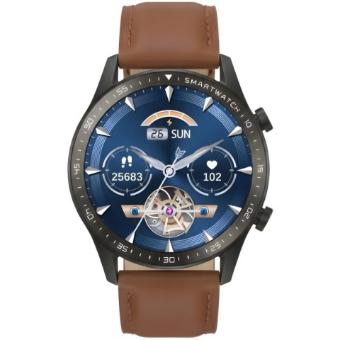 Smartwatch Gravity Srebrny 2 Paski GT10-8 Gravity