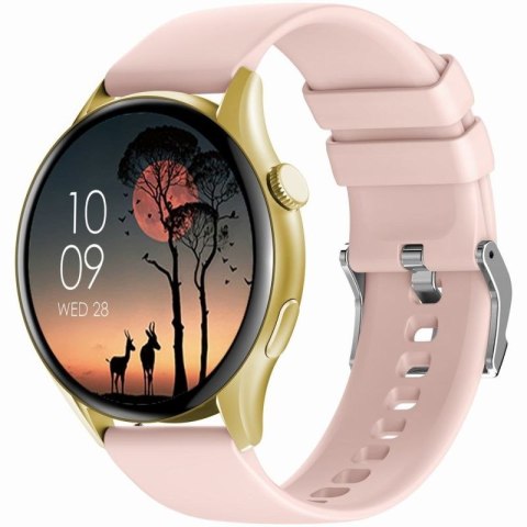 Smartwatch Gravity Złoty Pasek + Bransoleta GT11-3 Gravity