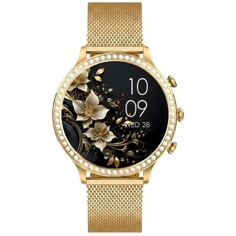 Smartwatch Gravity Złoty Pasek i Bransoleta GT5-4 Gravity