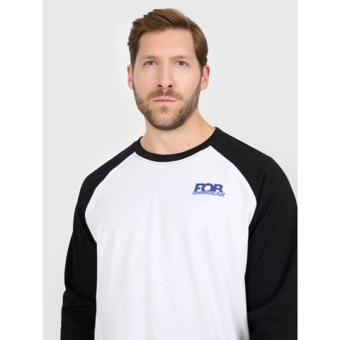 Longsleeve oversize męski 4F 4FRAW25TLONM633-10S 4f