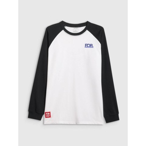 Longsleeve oversize męski 4F 4FRAW25TLONM633-10S 4f