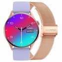 Smartwatch Gravity Różowe Złoto Pasek + Bransoleta GT11-7 Gravity