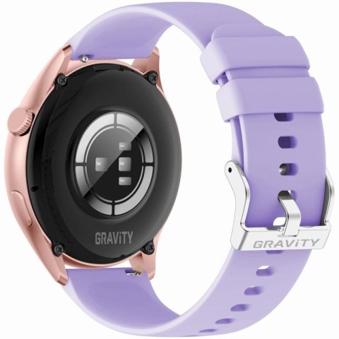 Smartwatch Gravity Różowe Złoto Pasek + Bransoleta GT11-7 Gravity