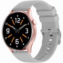Smartwatch Gravity Różowe Złoto Pasek + Bransoleta GT11-8 Gravity