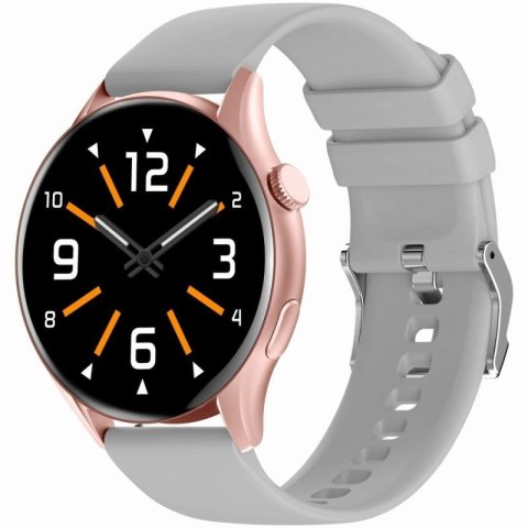 Smartwatch Gravity Różowe Złoto Pasek + Bransoleta GT11-8 Gravity