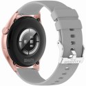 Smartwatch Gravity Różowe Złoto Pasek + Bransoleta GT11-8 Gravity