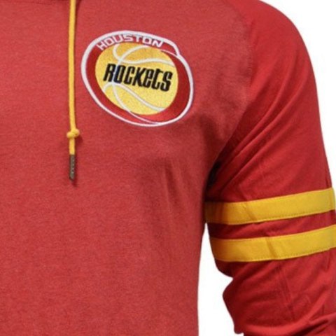 Bluza z kapturem Mitchell & Ness NBA Lightweight Hoody 2.0 Houston Rockets Mitchell & Ness