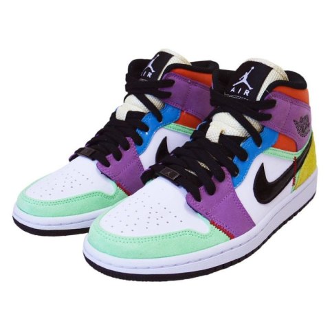 Buty Air Jordan 1 Mid SE Multi-Color - CW1140-100 AIR Jordan