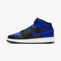 Buty dziecięce Air Jordan 1 Mid Hyper Royal GS - 554725-077 AIR Jordan