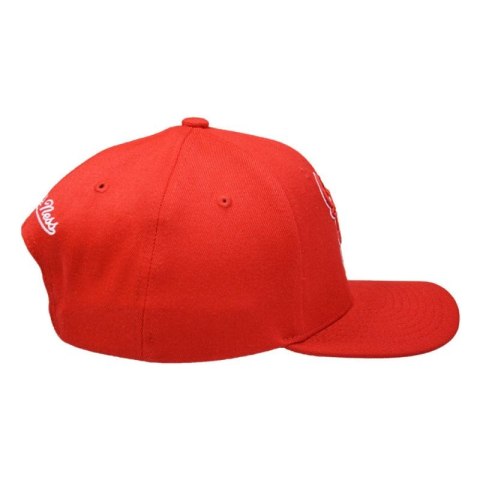 Czapka z daszkiem Mitchell & Ness NBA Chicago Bulls Team Ground 2.0 Snapback - HHSS3260-CBUYYPPPRED1 Mitchell & Ness