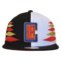Czapka z daszkiem Mitchell & Ness NBA Diamond Cut Los Angeles Clippers - HHSS1093-LACYYPPPBKWH Mitchell & Ness