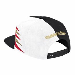 Czapka z daszkiem Mitchell & Ness NBA Diamond Cut Toronto Raptors - HHSS1093-TRAYYPPPBKWH Mitchell & Ness