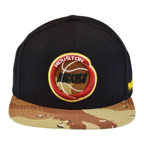 Czapka z daszkiem Mitchell & Ness NBA HWC Houston Rockets Choco Camo - HHSS1101-HROYYPPPBLCK Mitchell & Ness