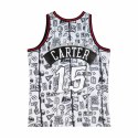Koszulka Mitchell & Ness Doodle NBA Swingman Vince Carter Toronto Raptors Mitchell & Ness