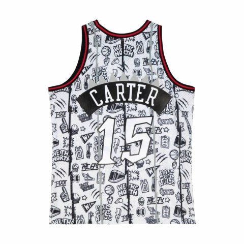 Koszulka Mitchell & Ness Doodle NBA Swingman Vince Carter Toronto Raptors Mitchell & Ness