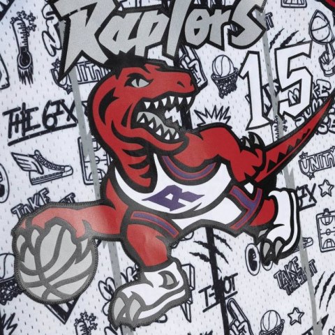 Koszulka Mitchell & Ness Doodle NBA Swingman Vince Carter Toronto Raptors Mitchell & Ness