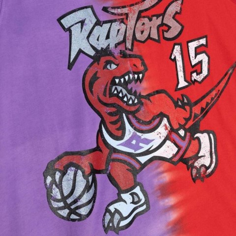 Koszulka Mitchell & Ness NBA Toronto Raptors Vince Carter Tie Dye Cotton Tank - TTNK3206-TRAYYVCAPRRD Mitchell & Ness