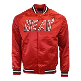 Kurtka męska Mitchell & Ness Lighweight Satin Jacket NBA Miami Heat Mitchell & Ness